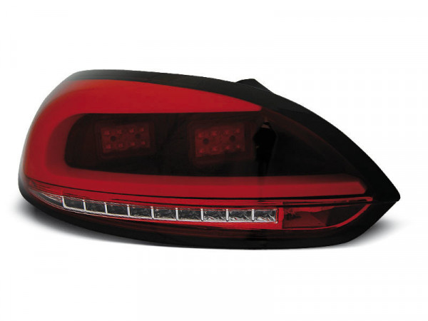 Led Bar Tail Lights Red Whie Fits Vw Scirocco Iii 08-04.14