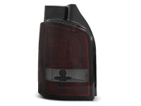 Led Bar Tail Lights Red Smoke Fits Vw T5 04.10-15 Led Bar Tail Lights Red Smoke Fits Vw T5 04.10-15