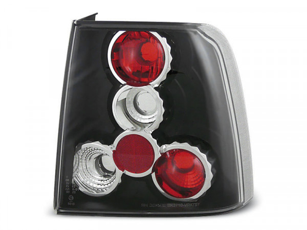 Tail Lights Black Fits Vw Passat B5 11.96-08.00 Sedan