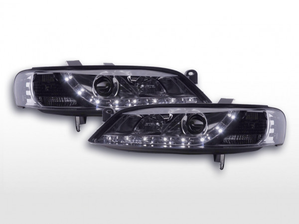 Daylight headlight Opel Vectra B Yr. 96-99 chrome