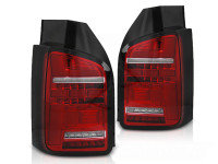 Led Bar Tail Lights Red White Seq Fits Vw T6.1 20- Oem Bulb Led Bar Tail Lights Red White Seq Fits Vw T6.1 20- Oem Bulb
