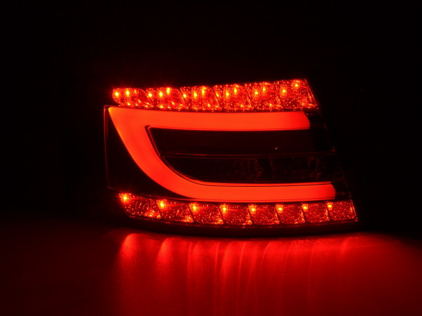 Taillights LED Audi A6 saloon (4F) Yr. 04-08 red/black