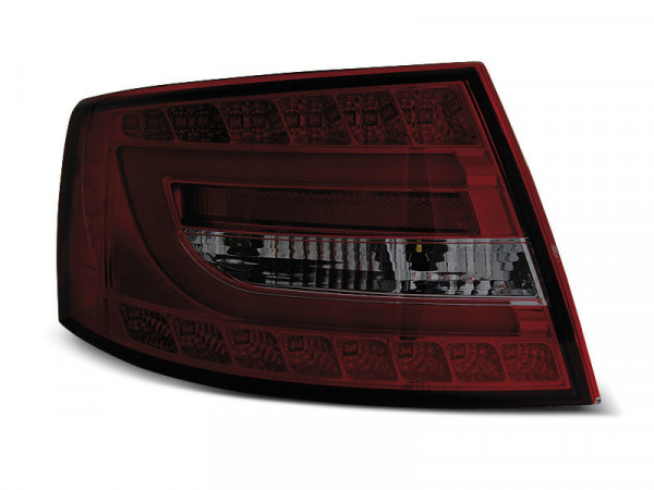 Led Tail Lights Red Smoke Fits Audi A6 C6 Sedan 04.04-08 6pin