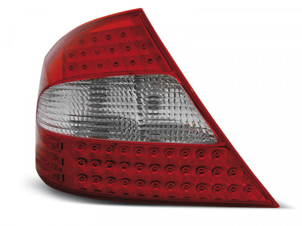 Led Tail Lights Red White Fits Mercedes Clk W209 03-10