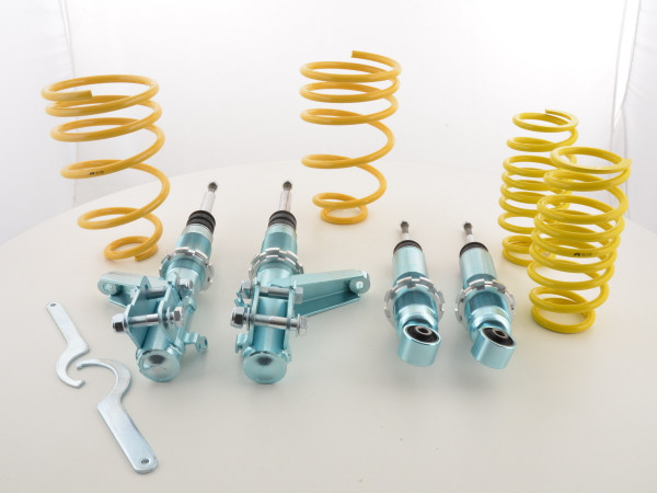 Coilover AK Street Honda Civic type EM2, EP1, EP2, EP3, EP4, EU5, EU6, EU7, EU8, EU9 / ES4, ES5, ES6, ES7, ES8, ES9, EV1, Yr. 01 -