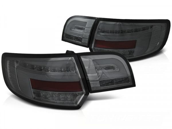 Led Bar Tail Lights Smoke Seq Fits Audi A3 8p 5d 08-12