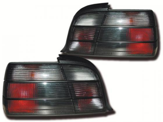 Rear lights BMW 3 Series Coupe type E36 91-98 black