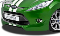 RDX Front Spoiler FORD Fiesta MK7 JA8 JR8 (2008-2012) RDX Front Spoiler FORD Fiesta MK7 JA8 JR8 (2008-2012)