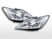 headlight Ford Focus 2 Typ C307 Yr. 08-10 chrome headlight Ford Focus 2 Typ C307 Yr. 08-10 chrome