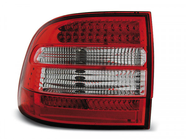 Led Tail Lights Red White Fits Porsche Cayenne 02-06