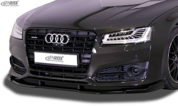 RDX Front Spoiler VARIO-X for AUDI A8 D4/4H S-Line, S8, Sport-Edition (2013+) Front Lip Splitter