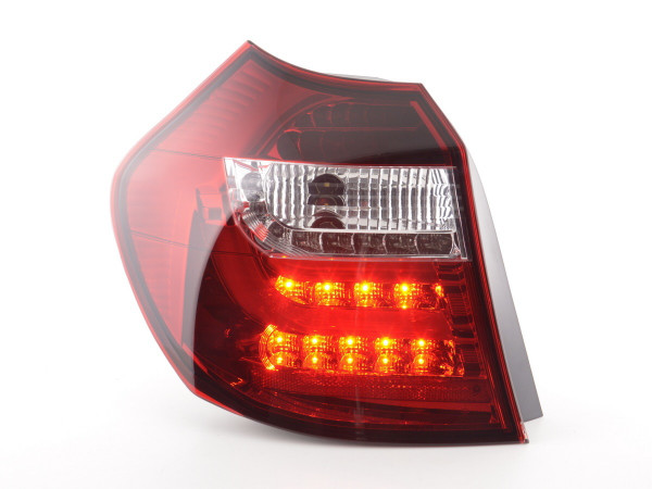 Led Taillights BMW serie 1 E87/E81 3/5-Dr. Yr. 04-06 clear/red
