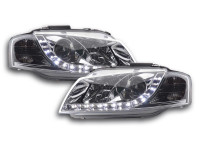 Daylight headlight Audi A3 type 8P Yr. 03-07 chrome Daylight headlight Audi A3 type 8P Yr. 03-07 chrome