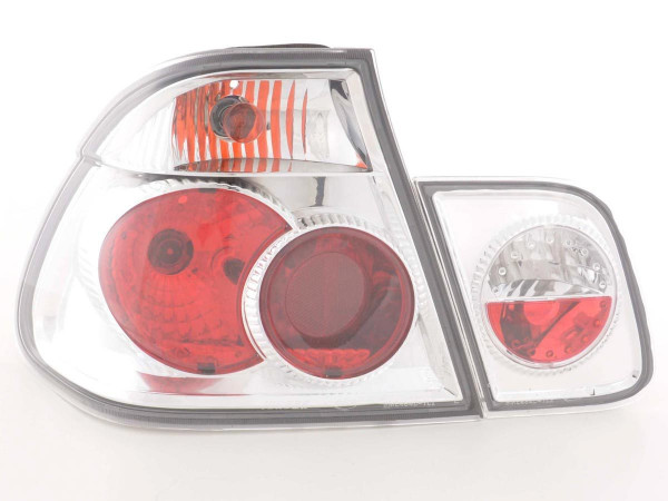 Taillights BMW serie 3 saloon type E46 Yr. 98-01 chrome