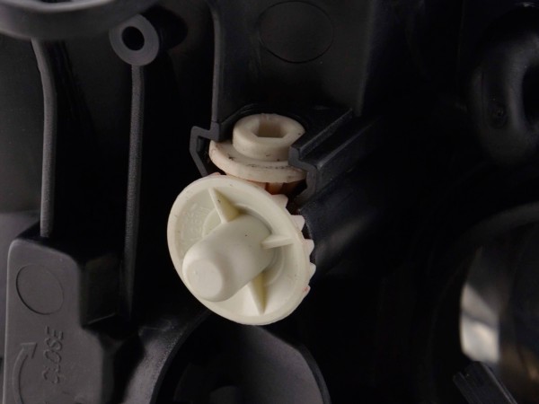 Spare parts headlight left Opel Corsa C Yr. 00-03 / Combo C Yr. 01-05