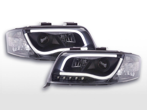 Daylight headlight LED daytime running lights Audi A6 type 4B 97-01 black