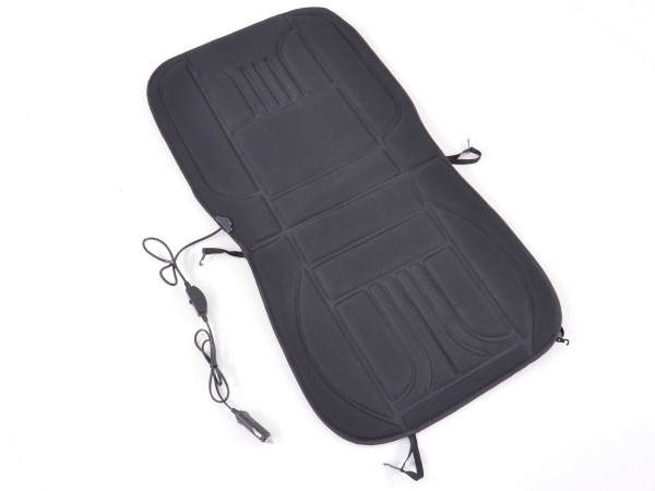 Pillow with heated seats black