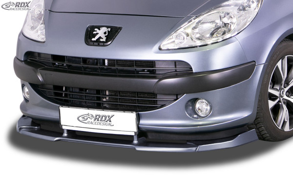 RDX Front Spoiler VARIO-X for PEUGEOT 1007 Front Lip Splitter