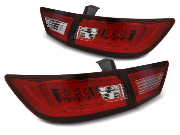 Renault Clio Iv 13-16 Hatchback Led Bar Red White