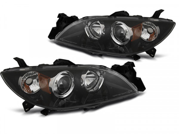 Mazda 3 03-09 Black Xenon