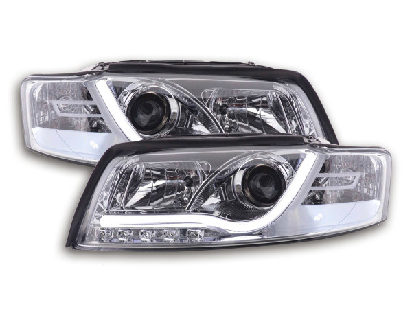 Daylight headlight Set Audi A4 type 8E Yr. 01-04 chrome
