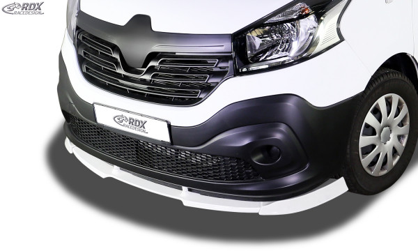 RDX Front Spoiler VARIO-X RENAULT Trafic III (2014+) / NISSAN NV300 (2016+) / OPEL Vivaro B (2014+) Front Lip Splitter