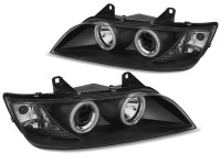 Headlights Angel Eyes CCFL Black fits BMW Z3 Coupe & Roadster 01/1996-2002 Headlights Angel Eyes CCFL Black fits BMW Z3 Coupe & Roadster 01/1996-2002