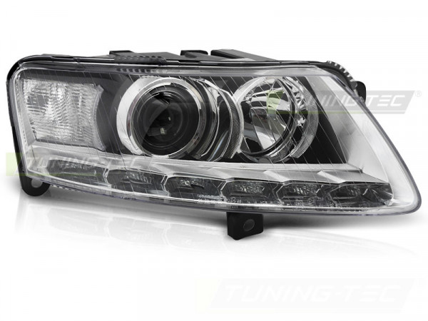 Xenon Headlight Right Side Tyc Fits Audi A6 C6 09-11