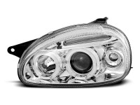 Opel Corsa B 02.93-10.00 Angel Eyes Chrome Opel Corsa B 02.93-10.00 Angel Eyes Chrome