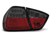 LED Bar Tail Lights Red Smoke fits BMW E90 Sedan 03.05-08.08 LED Bar Tail Lights Red Smoke fits BMW E90 Sedan 03.05-08.08
