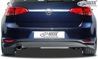 RDX rear bumper extension VW Golf 7 side parts RDX rear bumper extension VW Golf 7 side parts
