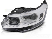 Headlight Chrome Left Side Tyc Fits Citroen C5 08-10 Headlight Chrome Left Side Tyc Fits Citroen C5 08-10