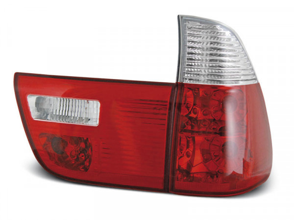 Tail Lights Red White Fits Bmw X5 E53 09.99-06