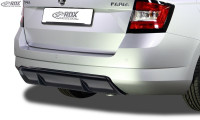 RDX rear bumper extension SKODA Fabia 2 / 5J Diffusor RDX rear bumper extension SKODA Fabia 2 / 5J Diffusor