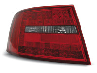 Led Tail Lights Red White Fits Audi A6 C6 Sedan 04.04-08 Led Tail Lights Red White Fits Audi A6 C6 Sedan 04.04-08