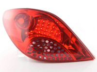 Led Taillights Peugeot 207 red Led Taillights Peugeot 207 red