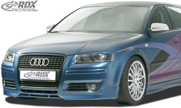 RDX Front Spoiler Audi A3 8P (2006-2008) & A3 8P Sportback (-2008)