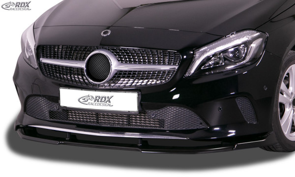 RDX Front Spoiler VARIO-X for MERCEDES A-Class W176 (2015-2018) Front Lip Splitter