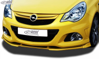 RDX Front Spoiler VARIO-X OPEL Corsa D Facelift OPC 2010+ (Fit for OPC and Cars with OPC Frontbumper) RDX Front Spoiler VARIO-X OPEL Corsa D Facelift OPC 2010+ (Fit for OPC and Cars with OPC Frontbumper)