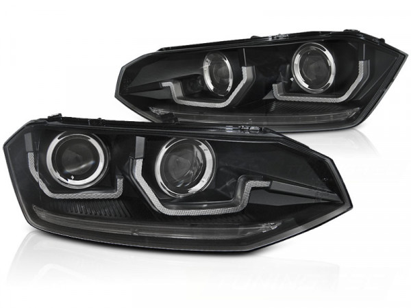 Vw Polo Vi 2g 17-21 Seq Led Black