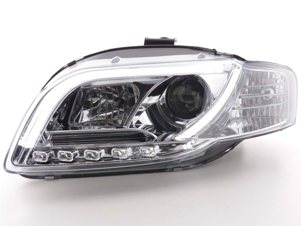 Daylight headlight Set Audi A4 type 8E Yr. 05-07 chrome