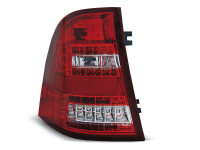 Led Tail Lights Red White Fits Mercedes W163 Ml M-klasa 03.98- 05 Led Tail Lights Red White Fits Mercedes W163 Ml M-klasa 03.98- 05