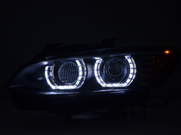 Daylight Xenon headlights LED daytime running light BMW series 3 E92/E93 Yr. 06-10 black