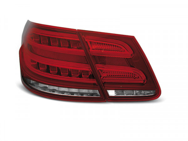 Led Tail Lights Red White Fits Mercedes W212 E-klasa 09-13