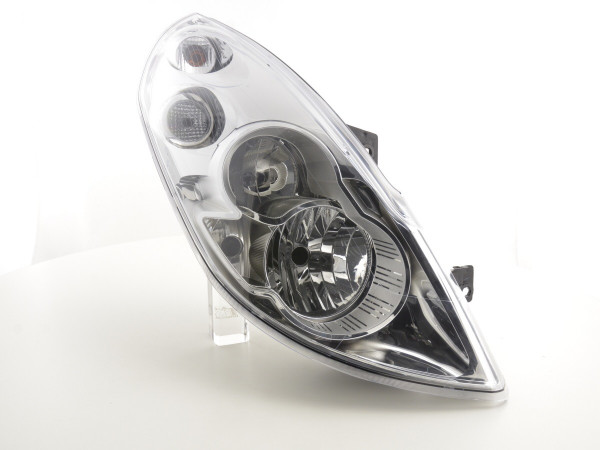 Spare parts headlight right Opel Movano B Yr. 2010- chrome