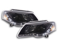 Daylight headlight VW Passat type 3C Yr. 05- black Daylight headlight VW Passat type 3C Yr. 05- black