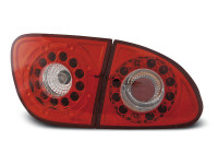 Led Tail Lights Red White Fits Seat Leon 04.99-08.04 Led Tail Lights Red White Fits Seat Leon 04.99-08.04