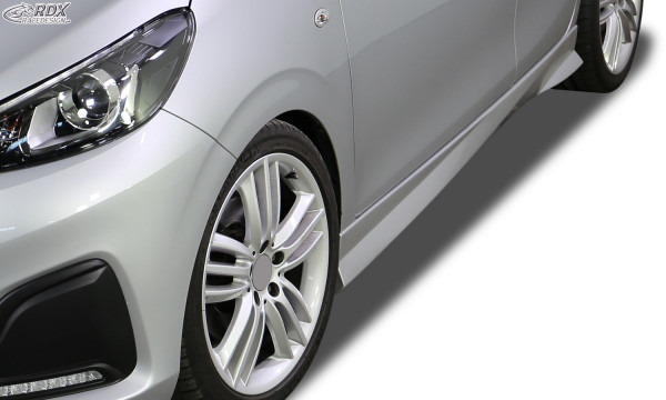 RDX Sideskirts PEUGEOT 108 "Turbo"