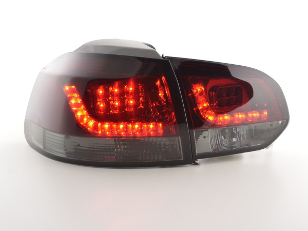 Led Taillights VW Golf 6 type 1K Yr. 2008-2012 red/black