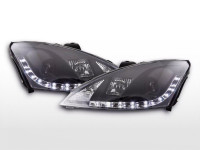 Daylight headlight Ford Focus 3/4/5-Dr. Yr. 01-04 black RHD Daylight headlight Ford Focus 3/4/5-Dr. Yr. 01-04 black RHD